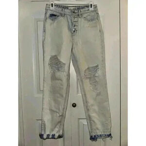 Light Wash Vervet Buttonfly Jeans